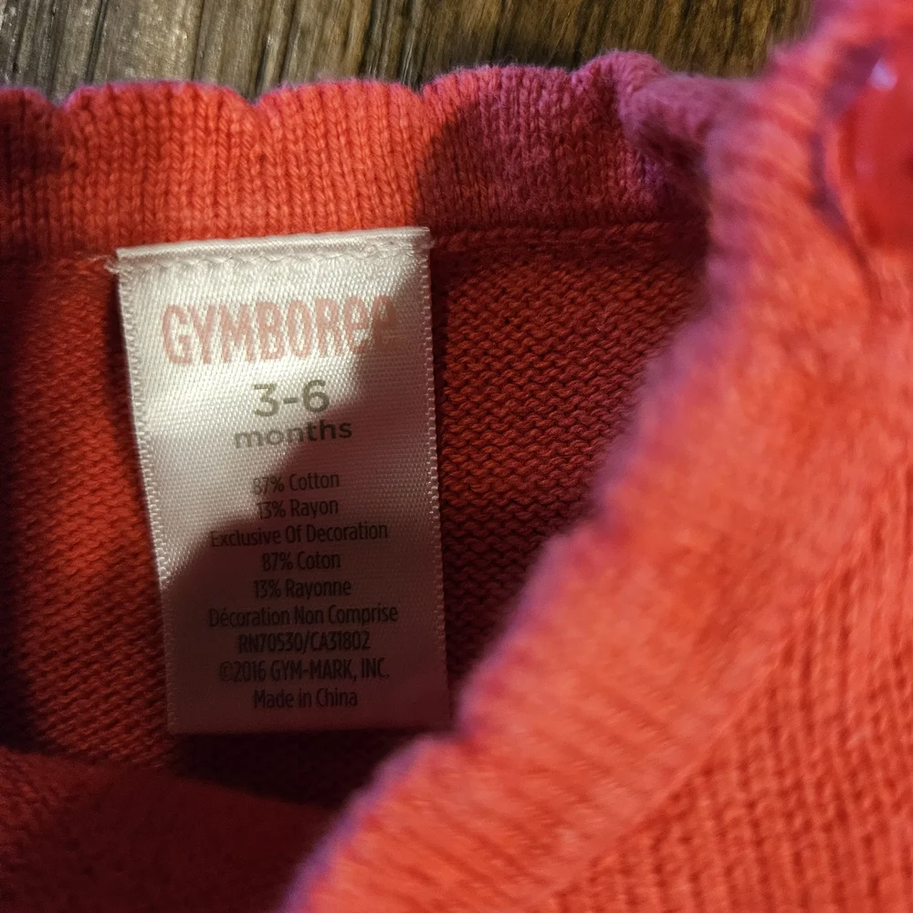 Gymboree coral dress